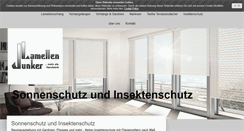 Desktop Screenshot of lamellenjunker.de